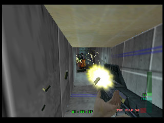 Perfect Dark sur Nintendo 64 - Agent Perfect Mission 7 : Institut Carrington - part 1 : Institut Carrington - Defense