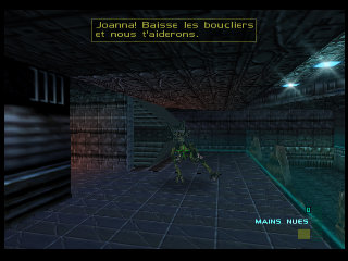 PerfectDark 007 sur Nintendo 64 - Agent spécial Mission 8 : Espace - part 1 : Attack Ship: Covert Assault
