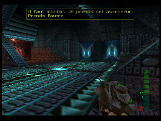 PerfectDark 007 sur Nintendo 64 - Agent spécial Mission 8 : Espace - part 1 : Attack Ship: Covert Assault