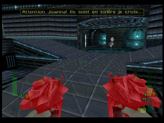 PerfectDark 007 sur Nintendo 64 - Agent spécial Mission 8 : Espace - part 1 : Attack Ship: Covert Assault