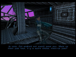 PerfectDark 007 sur Nintendo 64 - Mission 9 : Skedar - part 1 : Skedar Ruins: Battle Shrine PerfectDark 007 sur Nintendo 64 - Mission 9 : Skedar - part 1 : Skedar Ruins: Battle Shrine
