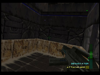 PerfectDark 007 sur Nintendo 64 - Agent Mission 9 : Skedar - part 1 : Skedar Ruins: Battle Shrine PerfectDark 007 sur Nintendo 64 - Agent Mission 9 : Skedar - part 1 : Skedar Ruins: Battle Shrine