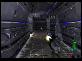 PerfectDark 007 sur Nintendo 64 - Agent Mission 9 : Skedar - part 1 : Skedar Ruins: Battle Shrine PerfectDark 007 sur Nintendo 64 - Agent Mission 9 : Skedar - part 1 : Skedar Ruins: Battle Shrine