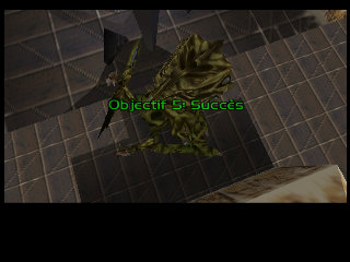 PerfectDark 007 sur Nintendo 64 - Mission 9 : Skedar - part 1 : Skedar Ruins: Battle Shrine PerfectDark 007 sur Nintendo 64 - Mission 9 : Skedar - part 1 : Skedar Ruins: Battle Shrine
