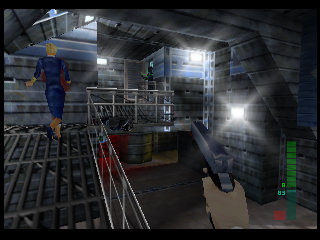 PerfectDark 007 sur Nintendo 64 - Agent Mission 10 : Special - part 1 : Mr. Blonde's Revenge PerfectDark 007 sur Nintendo 64 - Agent Mission 10 : Special - part 1 : Mr. Blonde's Revenge