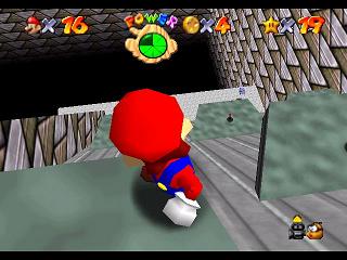 Super Mario 64 sur N64 - La casquette bleue (invisibilité) Super Mario 64 sur N64 - La casquette bleue (invisibilité)