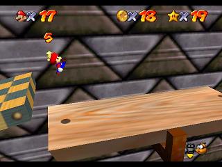 Super Mario 64 sur N64 - La casquette bleue (invisibilité) Super Mario 64 sur N64 - La casquette bleue (invisibilité)