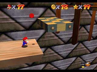 Super Mario 64 sur N64 - La casquette bleue (invisibilité) Super Mario 64 sur N64 - La casquette bleue (invisibilité)