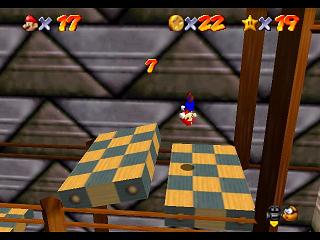 Super Mario 64 sur N64 - La casquette bleue (invisibilité) Super Mario 64 sur N64 - La casquette bleue (invisibilité)