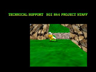 Super Mario 64 sur N64 - Epilogue : La fin du jeu Super Mario 64 sur N64 - Epilogue : La fin du jeu