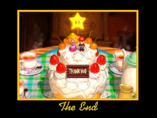 Super Mario 64 sur N64 - Epilogue : La fin du jeu Super Mario 64 sur N64 - Epilogue : La fin du jeu