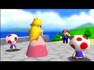 Super Mario 64 sur N64 - Epilogue : La fin du jeu Super Mario 64 sur N64 - Epilogue : La fin du jeu