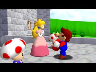 Super Mario 64 sur N64 - Epilogue : La fin du jeu Super Mario 64 sur N64 - Epilogue : La fin du jeu
