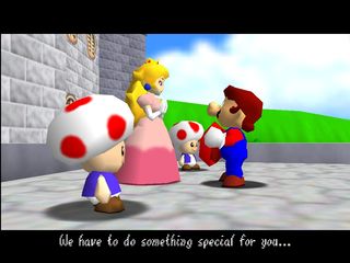 Super Mario 64 sur N64 - Epilogue : La fin du jeu Super Mario 64 sur N64 - Epilogue : La fin du jeu