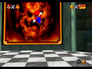 Super Mario 64 sur N64 - La soluce complète avec l'emplacement des 15 niveaux et de toutes les étoiles secrètes, casquettes et monde de Bowser