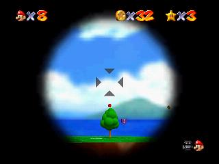 Super Mario 64 sur N64 - Niveau 1 : Bataille de Bob-Omb - Pièces et généralités