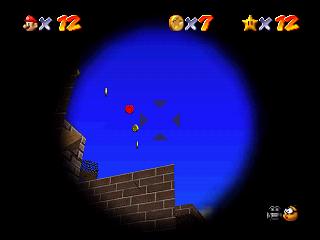 Super Mario 64 (N64 mini, Switch and DS) -  - Blast Away the Wall