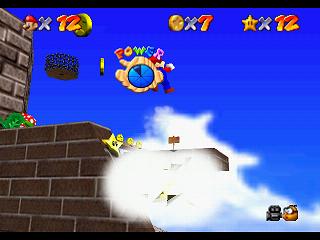 Super Mario 64 (N64 mini, Switch and DS) -  - Blast Away the Wall