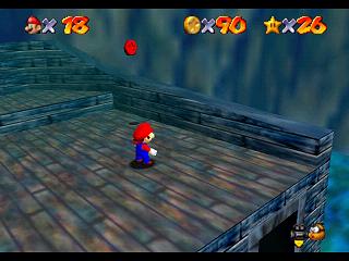 Super Mario 64 sur N64 - Niveau 3 : Baie des pirates - Pièces et généralités