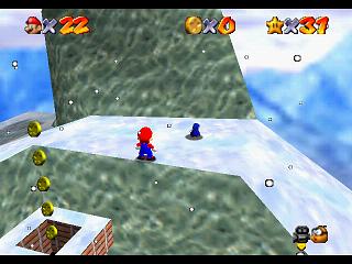 Super Mario 64 (n64 mini, Switch et DS) -  - Petit pingouin perdu