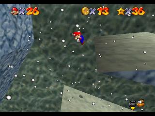 Super Mario 64 (n64 mini, Switch et DS) -  - Rebonds sur les murs