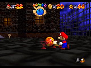 Super Mario 64 sur N64 - Niveau 5 : Big Boo's Haunt - Pièces et généralités