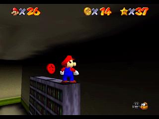 Super Mario 64 sur N64 - Niveau 5 : Big Boo's Haunt - Pièces et généralités