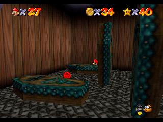 Super Mario 64 sur N64 - Niveau 5 : Big Boo's Haunt - Pièces et généralités