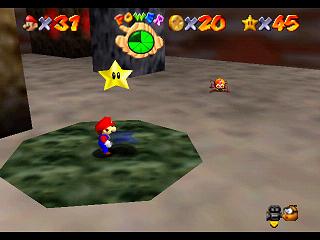 Super Mario 64 sur N64 - Niveau 6 : Hazy Maze Cave - Pièces et généralités Super Mario 64 sur N64 - Niveau 6 : Hazy Maze Cave - Pièces et généralités
