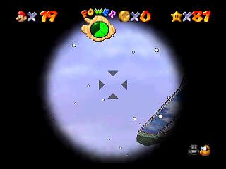 Super Mario 64 sur N64 - Niveau 10 : Chez le roi des Neiges - Pièces et généralités