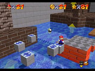 Super Mario 64 (n64 mini, Switch et DS) - - Mini plates-formes fléchées! Super Mario 64 (n64 mini, Switch et DS) - - Mini plates-formes fléchées!