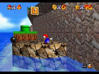 Super Mario 64 (N64 mini, Switch and DS) -  - Pluck the Piranha Flower