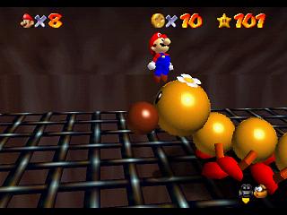 Super Mario 64 (N64 mini, Switch and DS) -  - Make Wiggler Squirm