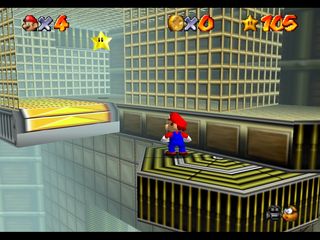 Super Mario 64 (N64 mini, Switch and DS) -  - Roll into the Cage