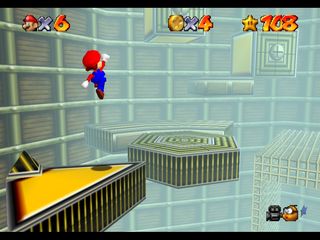 Super Mario 64 (N64 mini, Switch and DS) -  - Stomp on the Thwomp