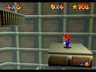 Super Mario 64 (N64 mini, Switch and DS) -  - Stomp on the Thwomp