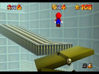Super Mario 64 (N64 mini, Switch and DS) -  - Stomp on the Thwomp