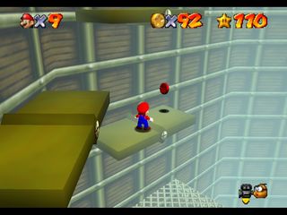 Super Mario 64 sur N64 - Niveau 14 : Tick Tock Clock - Pièces et généralités Super Mario 64 sur N64 - Niveau 14 : Tick Tock Clock - Pièces et généralités