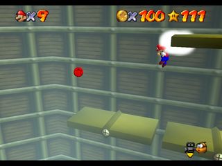 Super Mario 64 sur N64 - Niveau 14 : Tick Tock Clock - Pièces et généralités Super Mario 64 sur N64 - Niveau 14 : Tick Tock Clock - Pièces et généralités