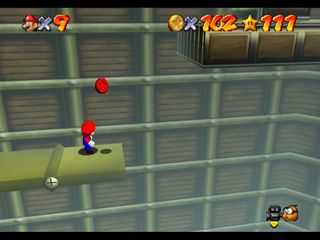 Super Mario 64 sur N64 - Niveau 14 : Tick Tock Clock - Pièces et généralités Super Mario 64 sur N64 - Niveau 14 : Tick Tock Clock - Pièces et généralités
