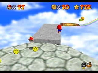 Super Mario 64 (n64 mini, Switch et DS) - - Reise auf den Regenbögen! Super Mario 64 (n64 mini, Switch et DS) - - Reise auf den Regenbögen!