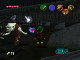 Zelda Ocarina Of Time : Les quarts de coeur (1/4 de coeurs)