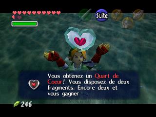 Zelda Ocarina Of Time : Les quarts de coeur (1/4 de coeurs)