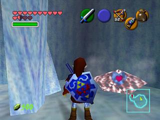 Zelda Ocarina Of Time : Les quarts de coeur (1/4 de coeurs)
