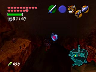 Zelda Ocarina Of Time : Les quarts de coeur (1/4 de coeurs)