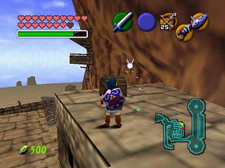 Zelda Ocarina Of Time : Les quarts de coeur (1/4 de coeurs)