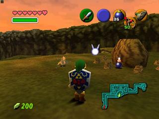Zelda Ocarina Of Time : Secret Caves