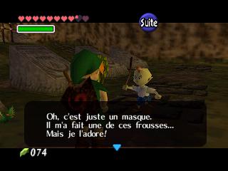 Zelda Ocarina Of Time : The Mask Quest