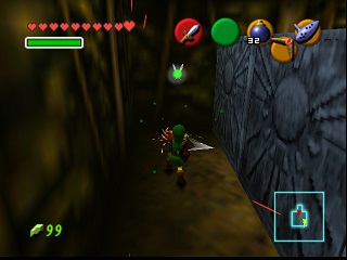 Zelda Ocarina Of Time Master Quest : মন্দিরে (ডানজনে) সোনালি স্কালটুলা