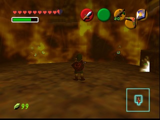 Zelda Ocarina Of Time Master Quest : মন্দিরে (ডানজনে) সোনালি স্কালটুলা
